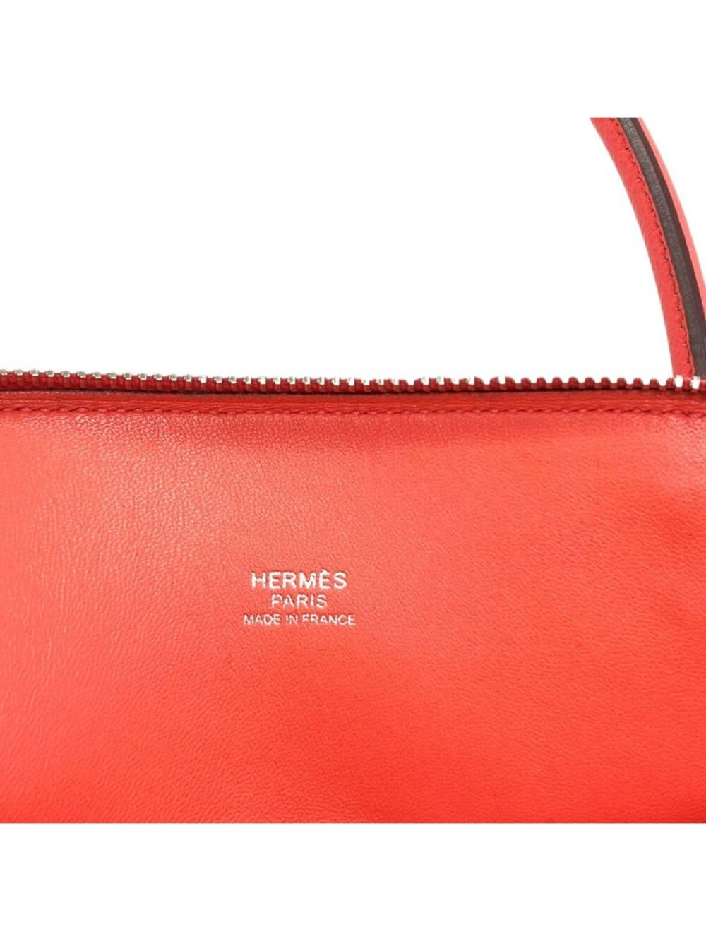 Hermes Bolide 27 Silver Handbag Epsom - Picture 6 of 15